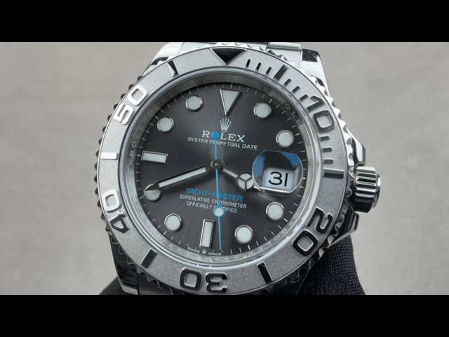 Rolex Yacht-Master Dark Rhodium 126622 - Rolex Certified Pre-Owned Watch Review