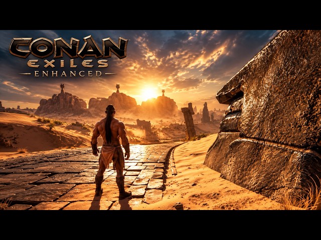 PLAYING ON AN INTERNATIONAL PVP SERVER AFTER THE UPDATE. THE FUTURE OF CONAN EXILES ENHANCED IS G...