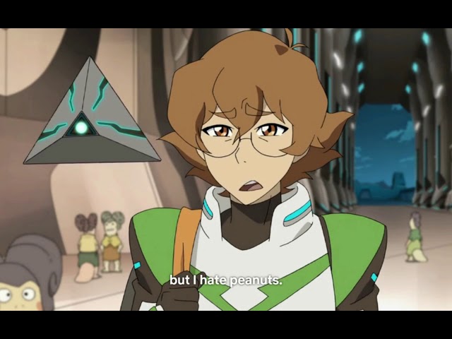Pidge: "Well, I like peanut butter"