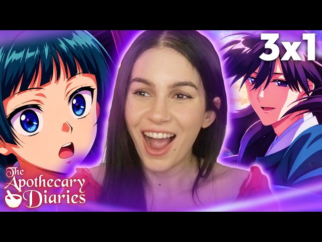 WE'RE SO BACK!!│The Apothecary Diaries Season 3 Episode 1 Reaction│薬屋のひとりごと 第 |