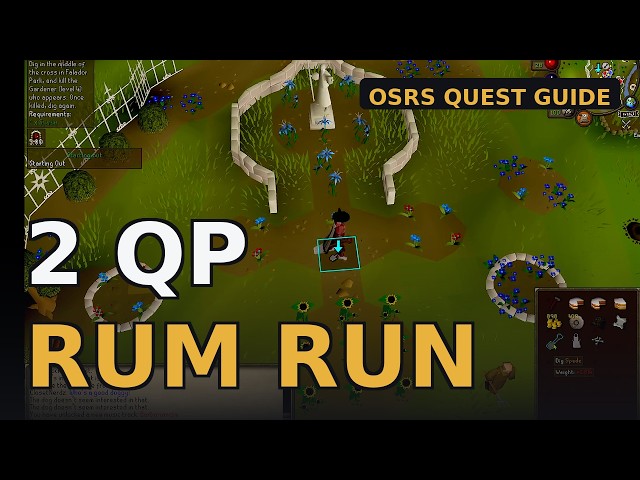 Pirate's Treasure OSRS Quest Guide, every step from the rum run to the Falador dig (2026)
