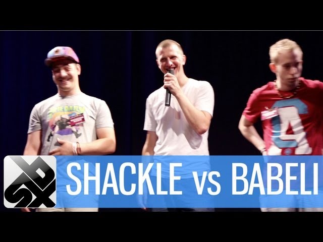 SHACKLE vs BABELI  |  FINAL ROUND Shootout Beatbox Battle |  Vokal Total '13