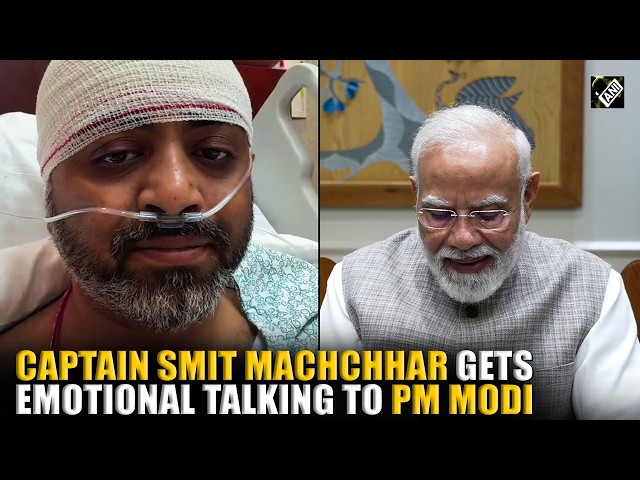 WATCH VIDEO! India’s brave Captain Smit Machchhar gets emotional talking to PM Modi on phone