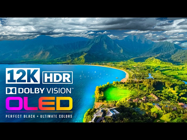12K HDR 60FPS | A Planet Too Beautiful to Be Real | Greatest OLED TV | Dolby Atmos • IMAX Enhanced
