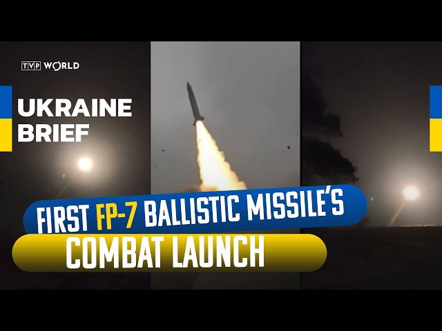 Ukraine uses its own ballistic missile for the first time | Ukraine Brief