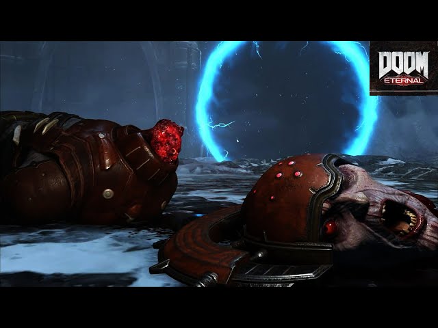 DOOM ETERNAL-DOOM Hunter Boss Fight-4K ultra nightmare 60 fps
