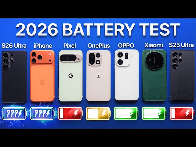 The Ultimate 2026 Battery Test