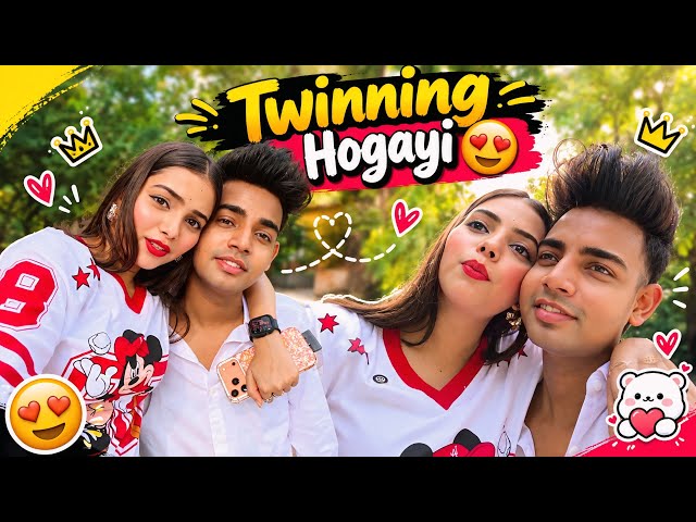 ABID AND NISHU ARE TWINNING 😍🧿 || ABID VLOGS