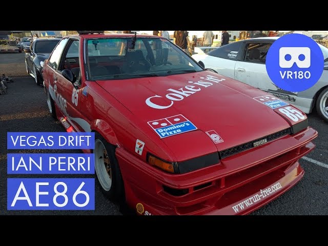 Ian Perri AE86 VR180 - Vegas Drift "North Drag Lot" May 29, 2019