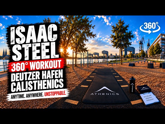 ISAAC STEEL 360° WORKOUT | DEUTZER HAFEN CALISTHENICS | ANYTIME. ANYWHERE. UNSTOPPABLE.