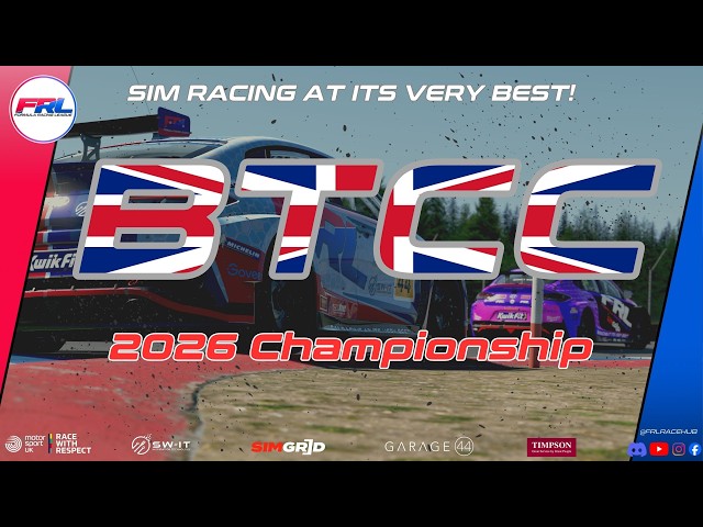 FRL • RF2 • BTCC 2026 • Round 10: BRANDS HATCH GP