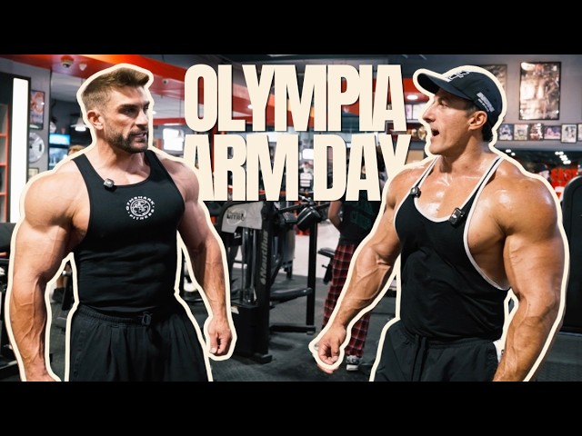 I Trained Arms With 3X Olympia Champion Ryan Terry