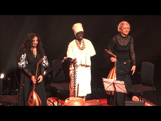 Kamilya Jubran, Senny Camara & Farah Kaddour, winners - Aga Khan Music Awards 2025 - Soutbank Centre