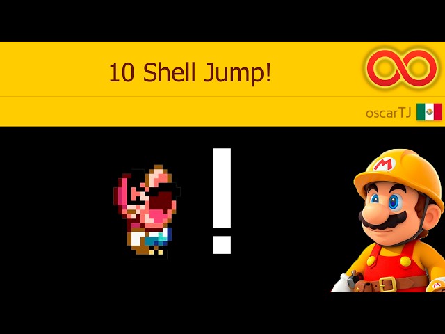 10 SHELL JUMP 💀 - Endless Expert Mode | Super Mario Maker 2