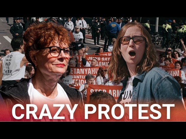 Lunatic lefties and A-list celebrities arrested at ridiculous protest