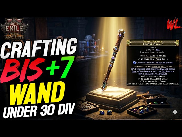 How to Craft a GIGA Chad +7 Wand in Path of Exile 2!