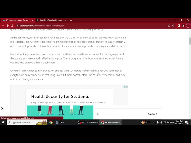 How Does the US Health System Work