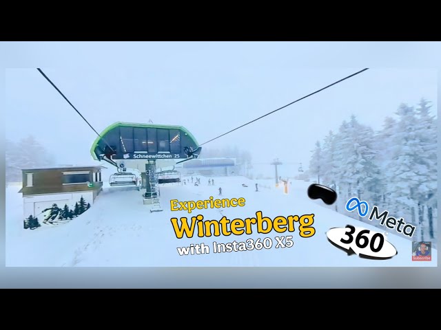 Experience the Winterberg Skilift in 360° with Insta360