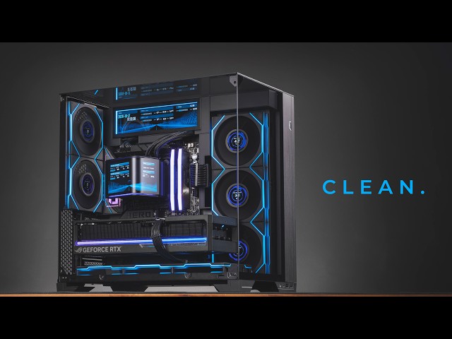 Clean & Stealthy 4K Gaming PC Build | Lian Li O11 Vision Compact