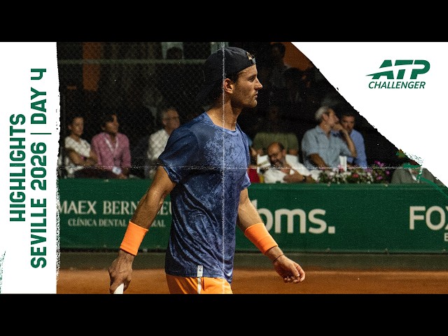 Alcala Gurri & Lagutin THRILL 😱; Olivieri, Lajovic & More | Seville 2026 Day 4 Highlights