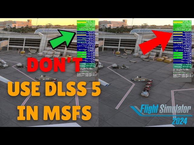 DLSS 5 is NOT Ready for Flight Simulator 2024