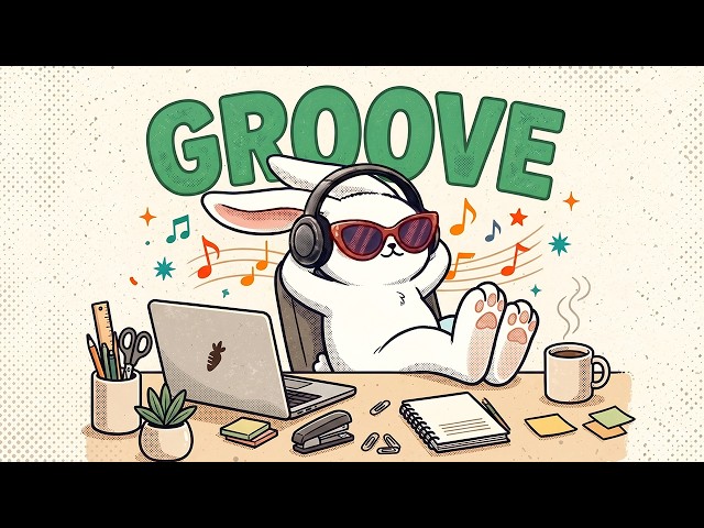 𝐏𝐥𝐚𝐲𝐥𝐢𝐬𝐭 💻 Gotta Work, But the Groove Is Too Good! 😎🎧 Groove Pop · Hip-Hop for WorkㅣCafe BGM