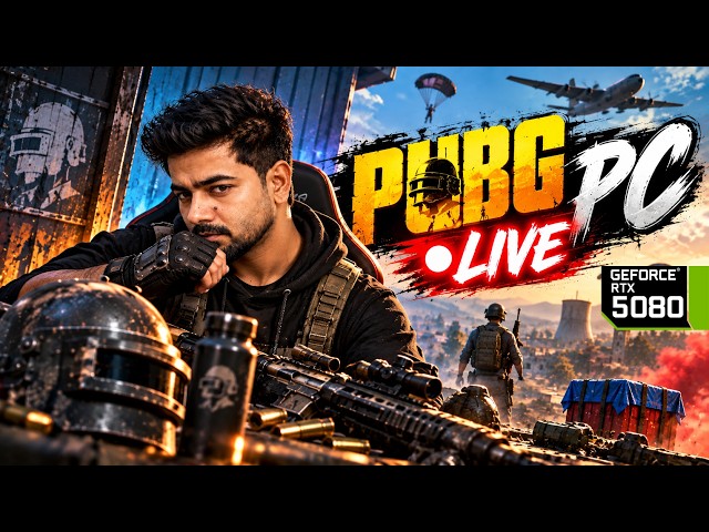 PUBG PC Live | Day 4 | RTX Abhishek