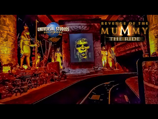 2026 Revenge of the Mummy The Ride Roller Coaster On Ride POV Universal Studios Hollywood