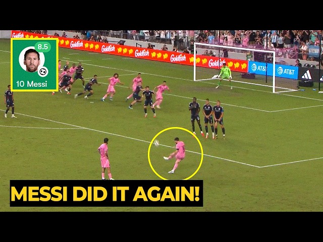 Messi Reaches 930 Goals — 96 Games Faster Than Ronaldo! Inter Miami vs San Diego