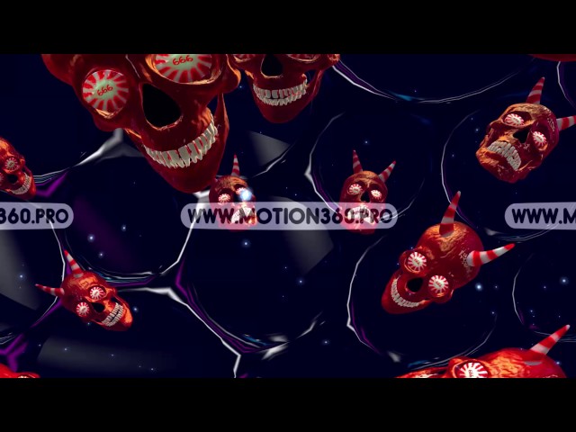 Sugar Kills 01 | 360˚ VR Video Loop | Motion Graphic Animation 8K 4K