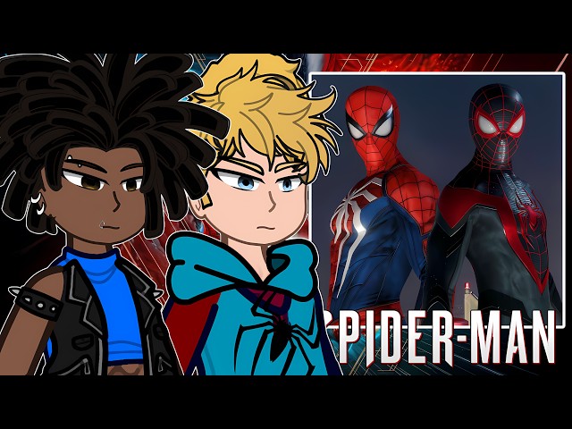 Spider-Verse React to Spider-Man Insomaniac | Marvel Spider-Man All parts Gacha 🇺🇲🇧🇷