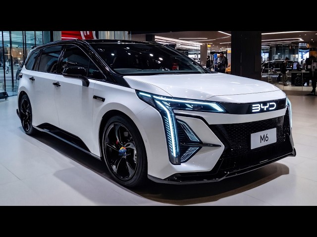 2027 BYD M6 REVEALED — Affordable 7-Seat Electric MPV with Huge Practicality!