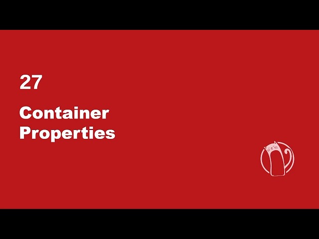 Web Development Basics #27 - Flexbox Container Properties
