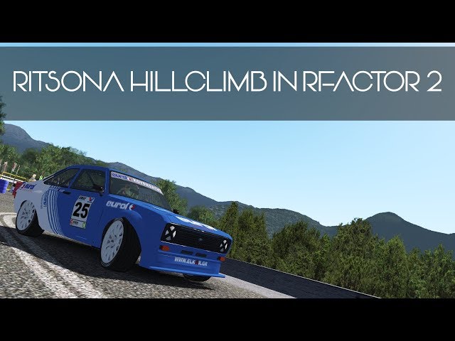 Ford Escort Mk2b at Ritsona Hillclimb in rFactor 2