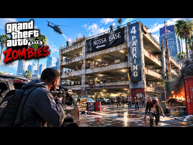GTA V ZOMBIES  O INÍCIO DA SOBREVIVÊNCIA