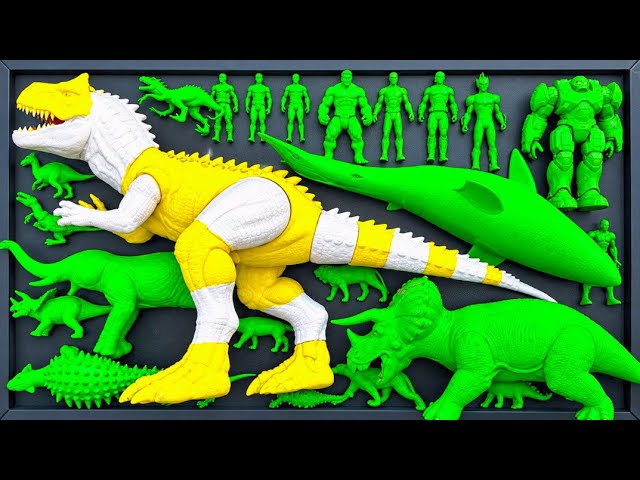 Jurassic World Dominion Dinosaurs: T-Rex/ Brachiosaurus/ Skibidi/ Spider-Man/ King Kong/ King Ghi...