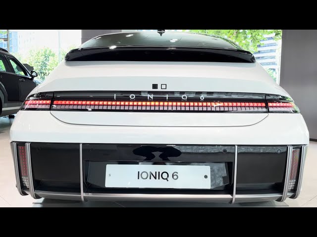 The IONIQ 6 I Long Range I White Pearl (P1) #ioniq6 #ioniq