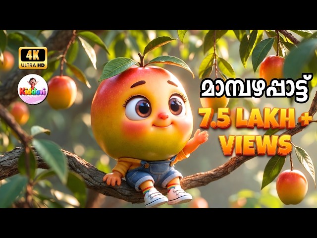 Mango Baby 🥭 | Cute song | Songs for kids | Malayalam Cartoon | Kiddovi