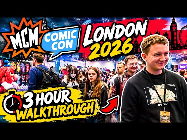 🔥 London Comic Con 2026 FULL WALKTHROUGH! 😱 Cosplayers, Stalls & Epic Fan Moments!
