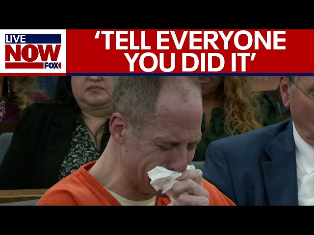 MURDER CASE SENTENCING: Caleb Flynn breaks down in tears during emotional courtroom statements