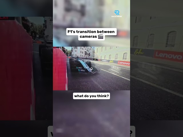 What do you think of F1's camera transitions #f1 #formula1
