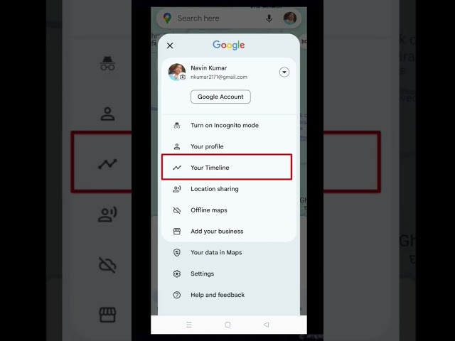 How to check Google locations history on Android #google #maps #smartphone #location #tips #tricks