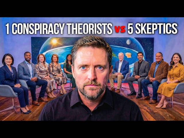 1 Conspiracy Theorists Vs. 10 Skeptics