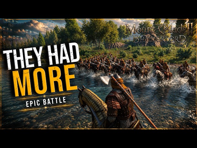 Outnumbered in the River, We Turned the Battle Around | Bannerlord