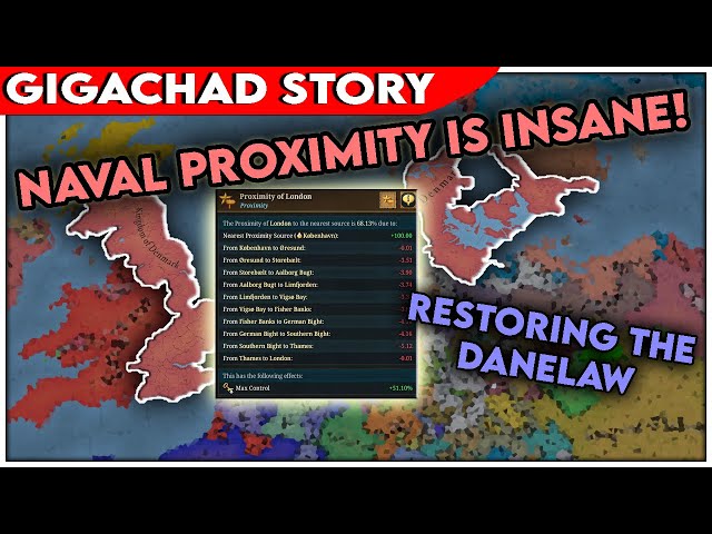 Using Naval Mechanics to RULE THE NORTH SEA | Europa Universalis 5 Denmark GIGACHAD Story