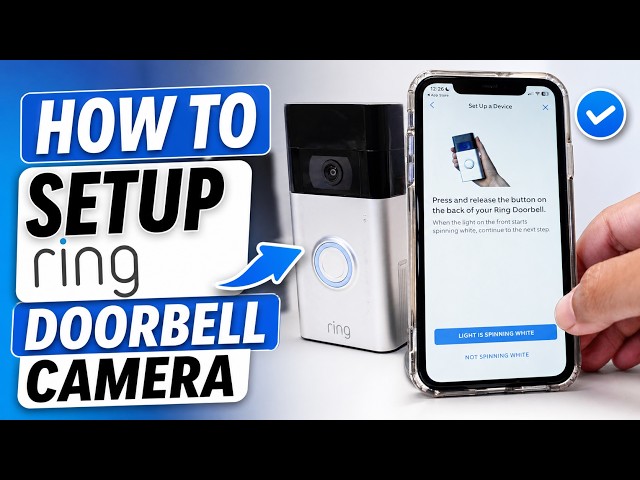How to Setup Ring DoorBell Camera