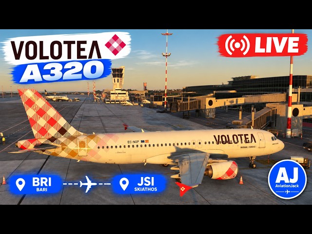 ✈️NEW MM SIMULATIONS SKIATHOS✈️ VOLOTEA A320 | MSFS 2024 & VATSIM