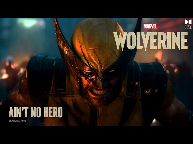 Marvel’s Wolverine - Ain’t No Hero Trailer I 8K UHD HDR | DOLBY VISION |  PS5 Games