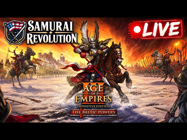 Age of Empires 3 DE: Baltic Powers DLC Stream!