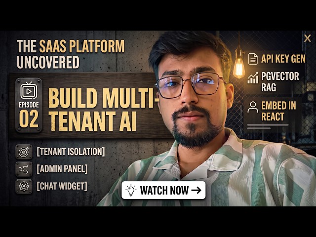 Building a Production AI Chatbot with RAG, LangChain & LangGraph (Live Coding)